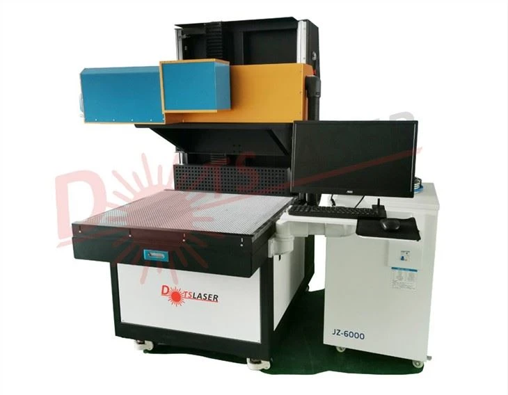 Zaj duab xis Ib nrab Txiav Galvo Laser System