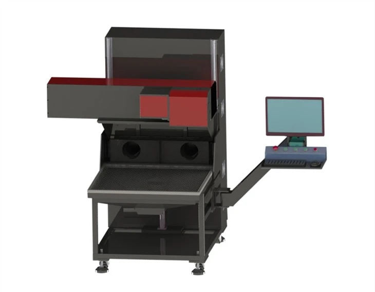 RF Tube Galvo Laser Tshuab