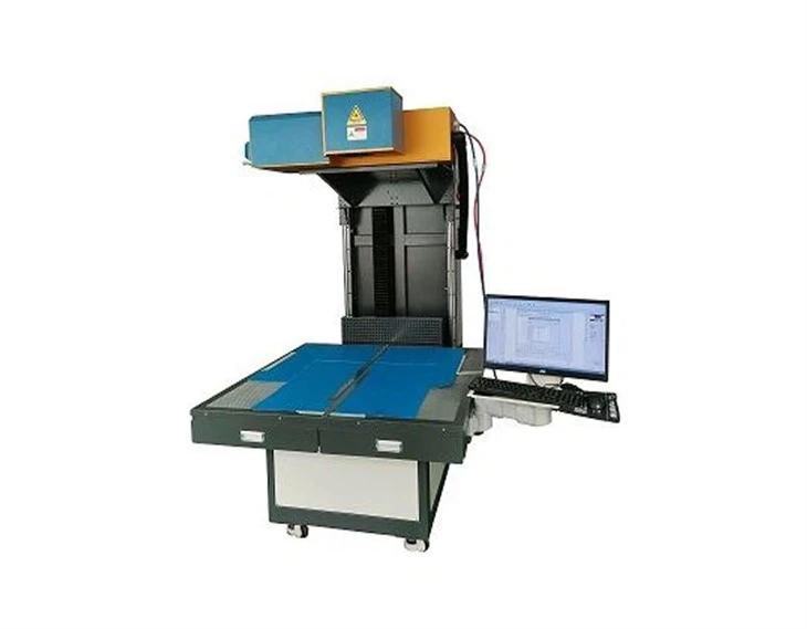 CO2 Laser Marking Tshuab Hlawv Khaub Ncaws Crafts