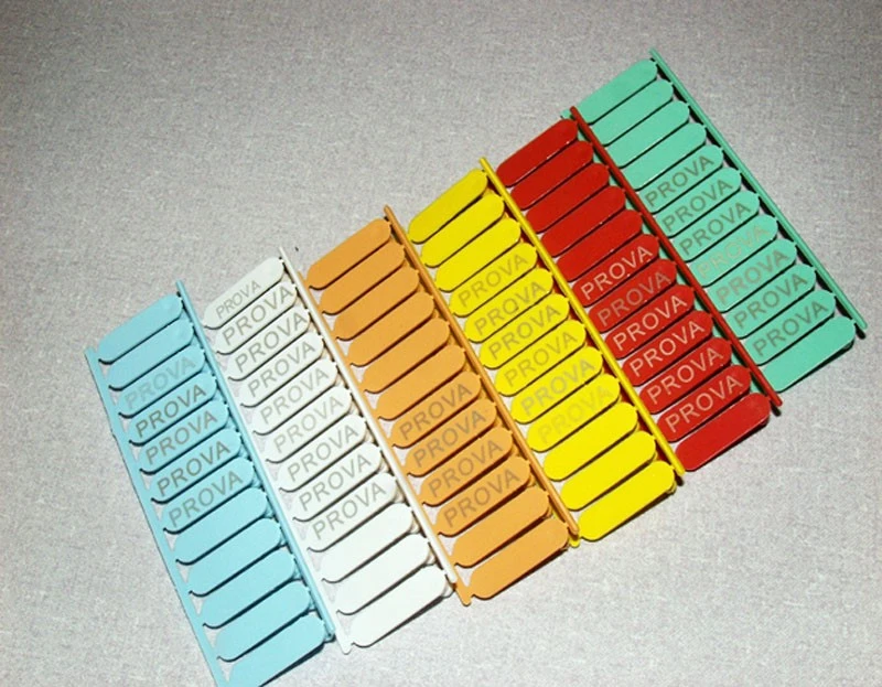 Laser marking on varios plastic cards